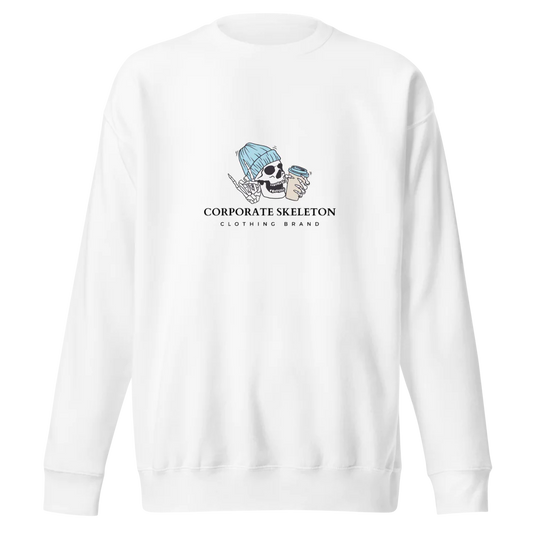 Corporate Skeleton Unisex Premium Sweatshirt