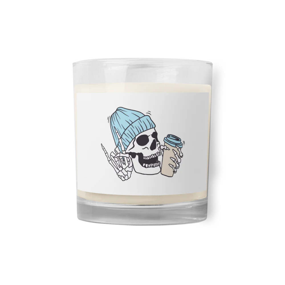 Skeleton | Glass Jar Soy Wax Candle